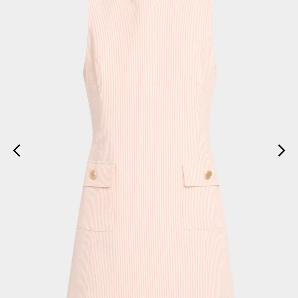 Frame The Seersucker Sleeveless Dress Small NWT